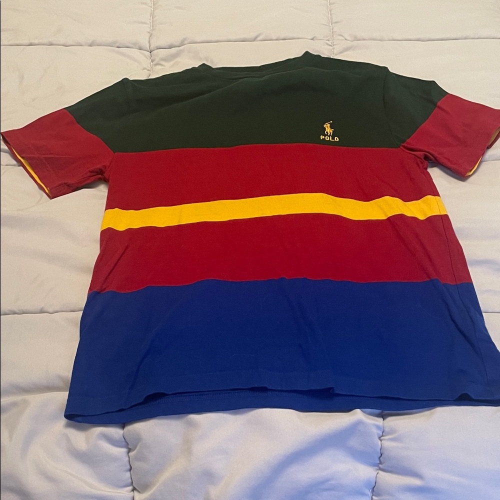 Polo by Ralph Lauren Kids' Color Block Tee - Green, Red, Yellow, Blue